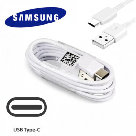 Câble Data USB à Type C EP-DG930UWE Samsung Blanc (Fast Charge)