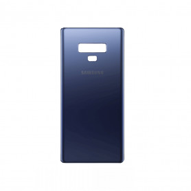 Vitre arrière Samsung Galaxy Note 9 (N960F) Noir/Bleu/Violet - Avec logo + Adhesif