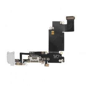 Connecteur de charge iPhone 6S Plus Noir - Micro + Prise Jack + Antenne GSM