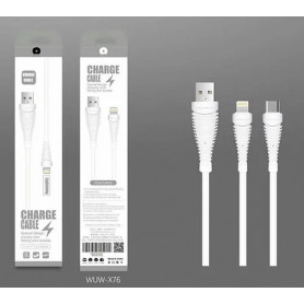 Câble Smartphone Apple / Type C / Micro